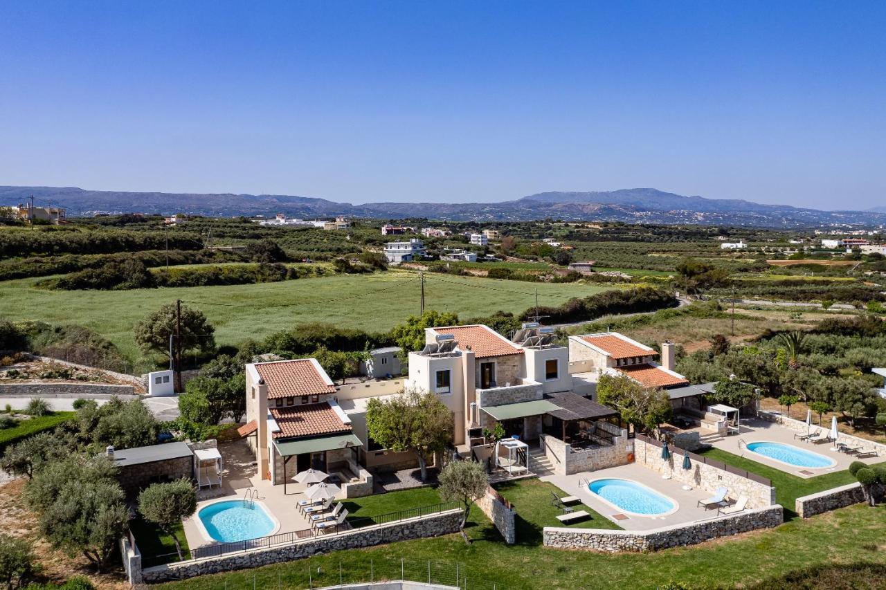Stavromenos Villas - Private Pools & Seaview - 500M From Beach Zewnętrze zdjęcie