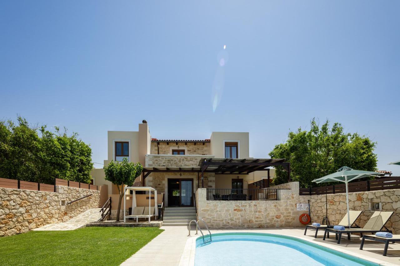 Stavromenos Villas - Private Pools & Seaview - 500M From Beach Zewnętrze zdjęcie