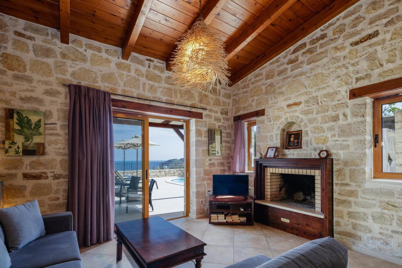 Stavromenos Villas - Private Pools & Seaview - 500M From Beach Zewnętrze zdjęcie