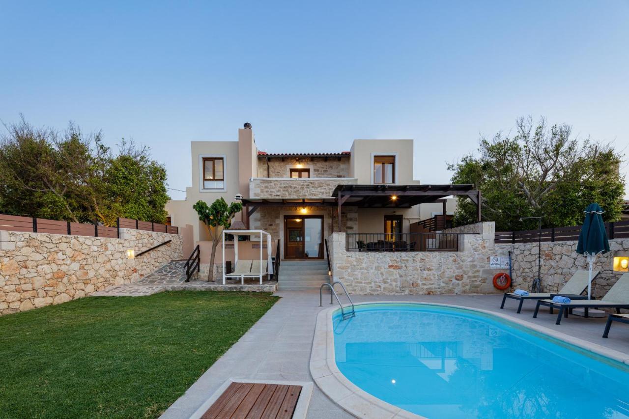 Stavromenos Villas - Private Pools & Seaview - 500M From Beach Zewnętrze zdjęcie