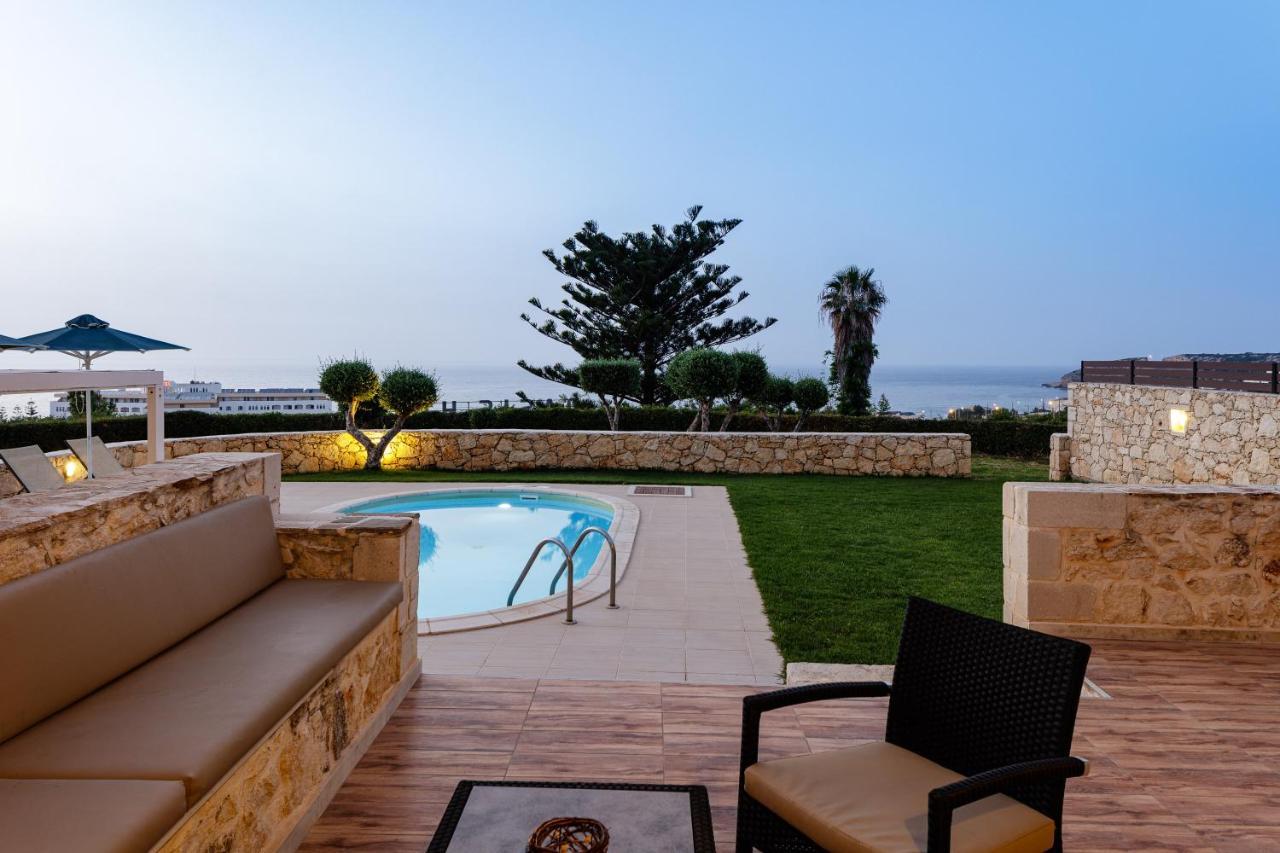Stavromenos Villas - Private Pools & Seaview - 500M From Beach Zewnętrze zdjęcie