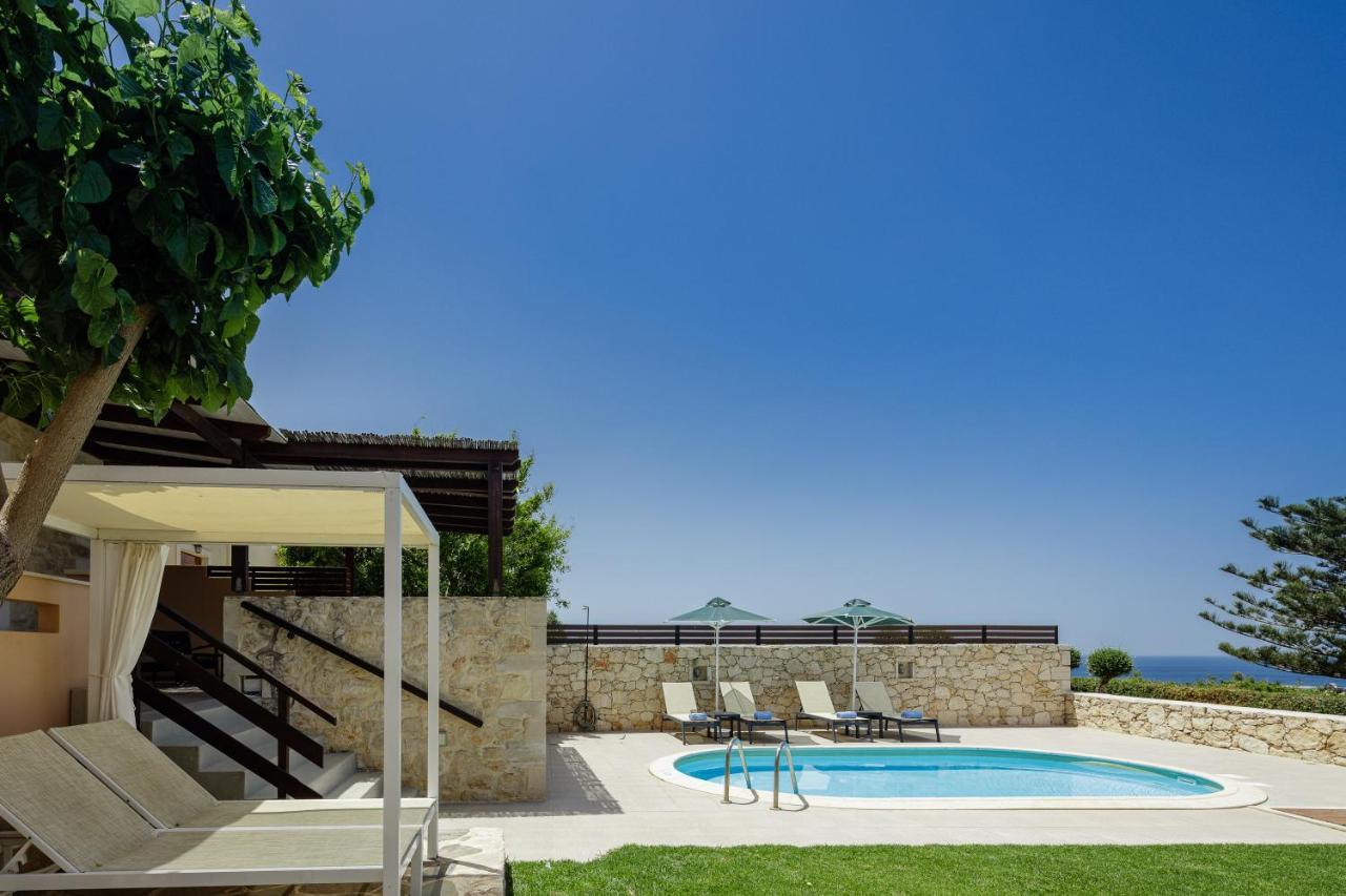 Stavromenos Villas - Private Pools & Seaview - 500M From Beach Zewnętrze zdjęcie