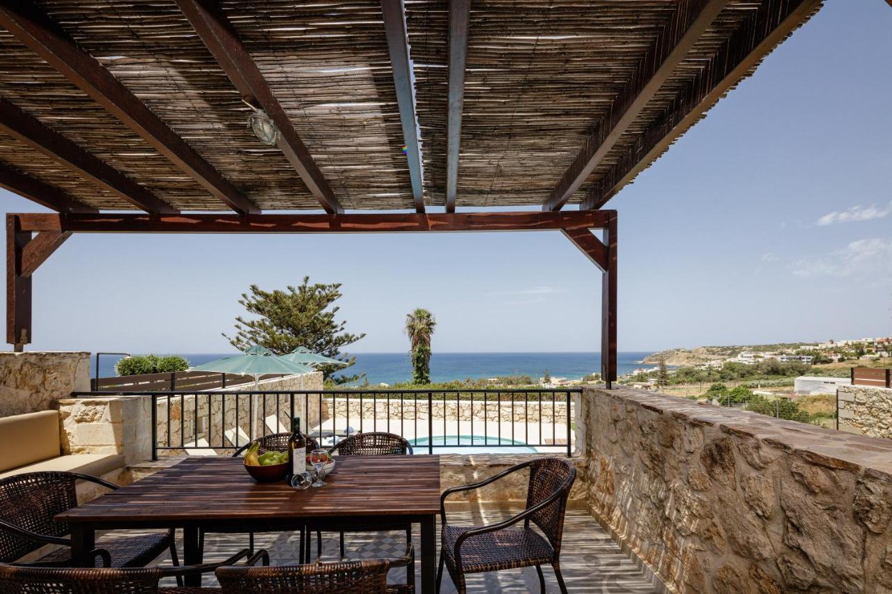 Stavromenos Villas - Private Pools & Seaview - 500M From Beach Zewnętrze zdjęcie